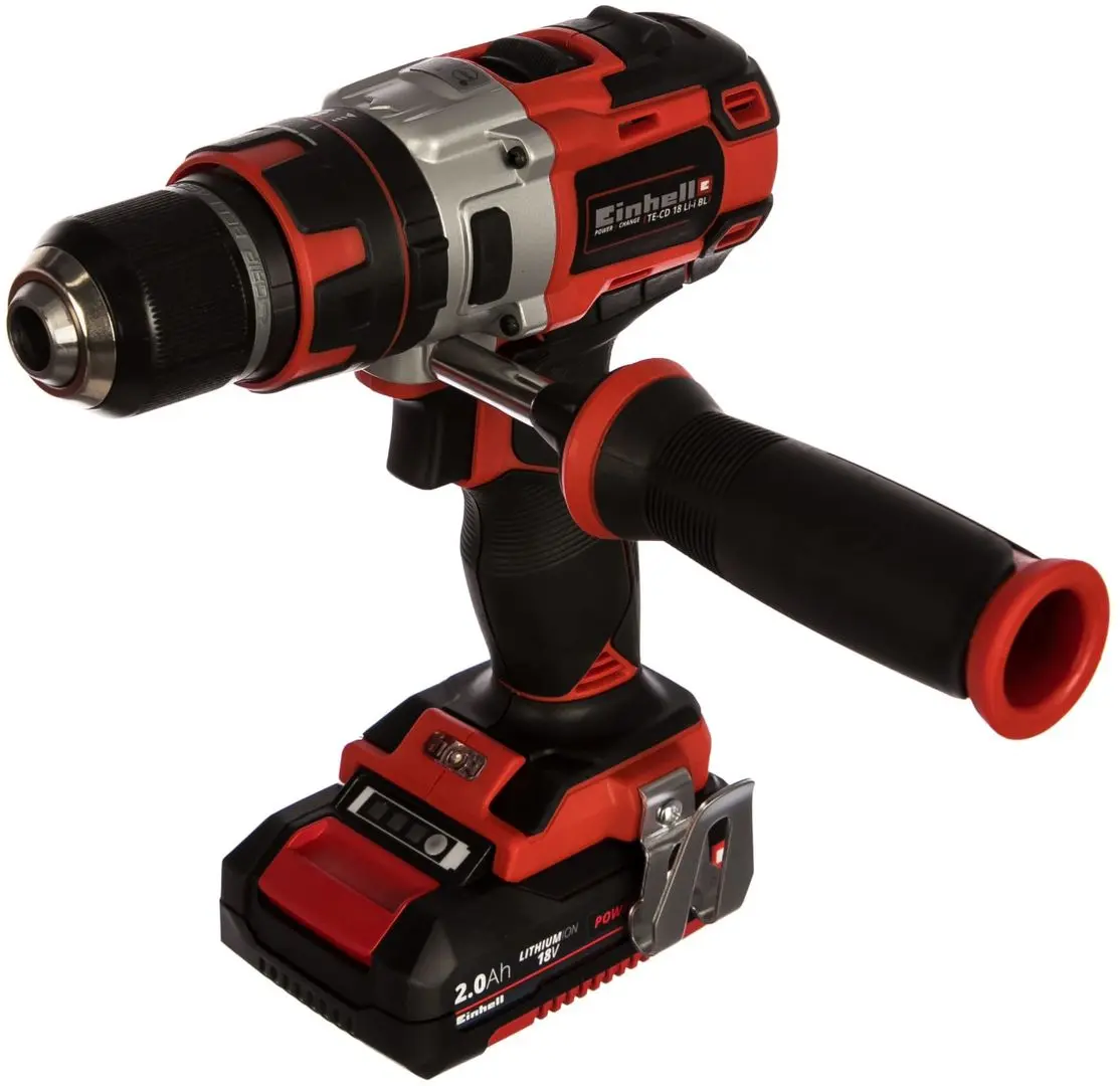 Masina de gaurit si insurubat cu impact si acumulator Einhell TE-CD 18 Li-i BL - 7