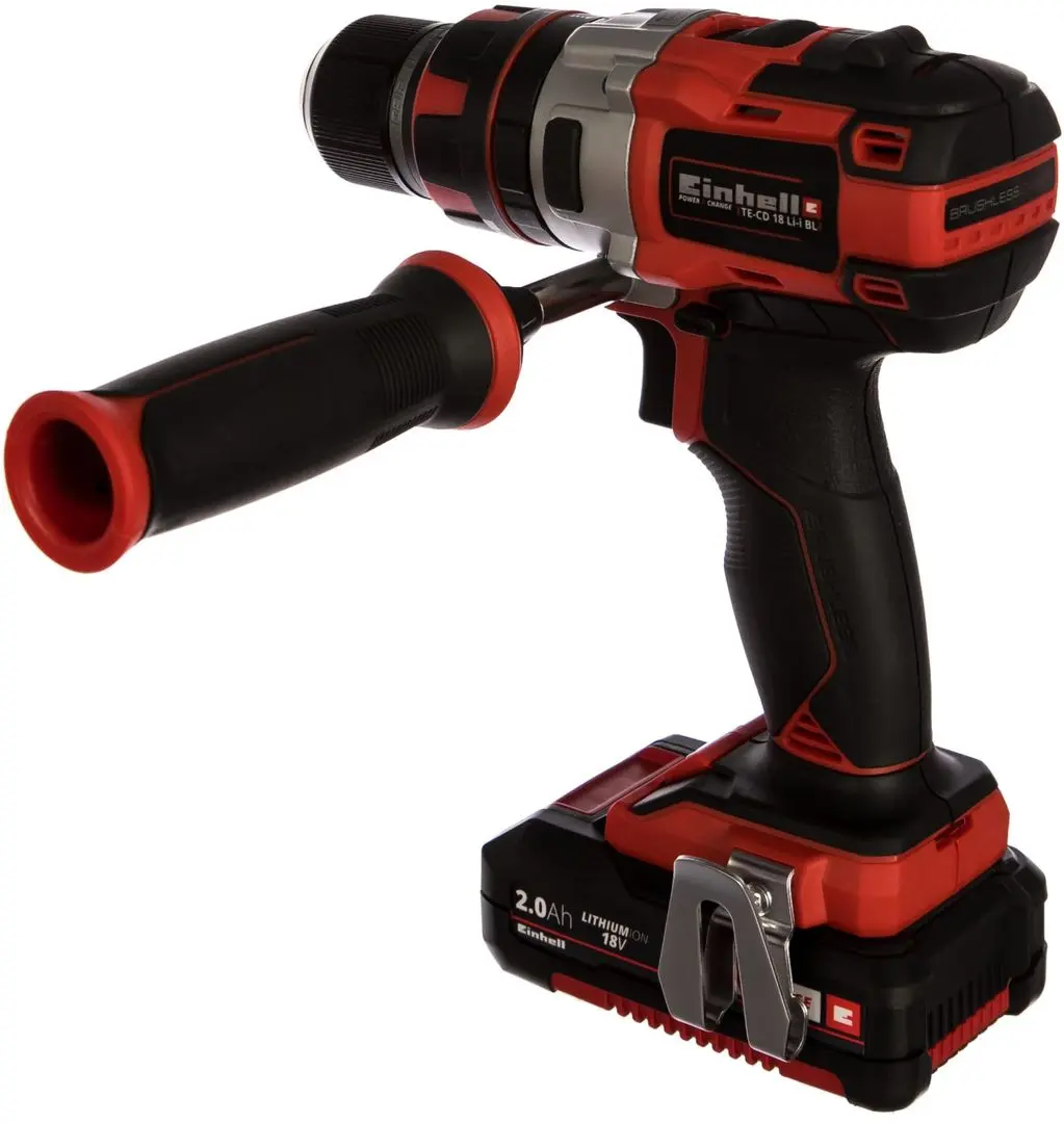 Masina de gaurit si insurubat cu impact si acumulator Einhell TE-CD 18 Li-i BL - 4