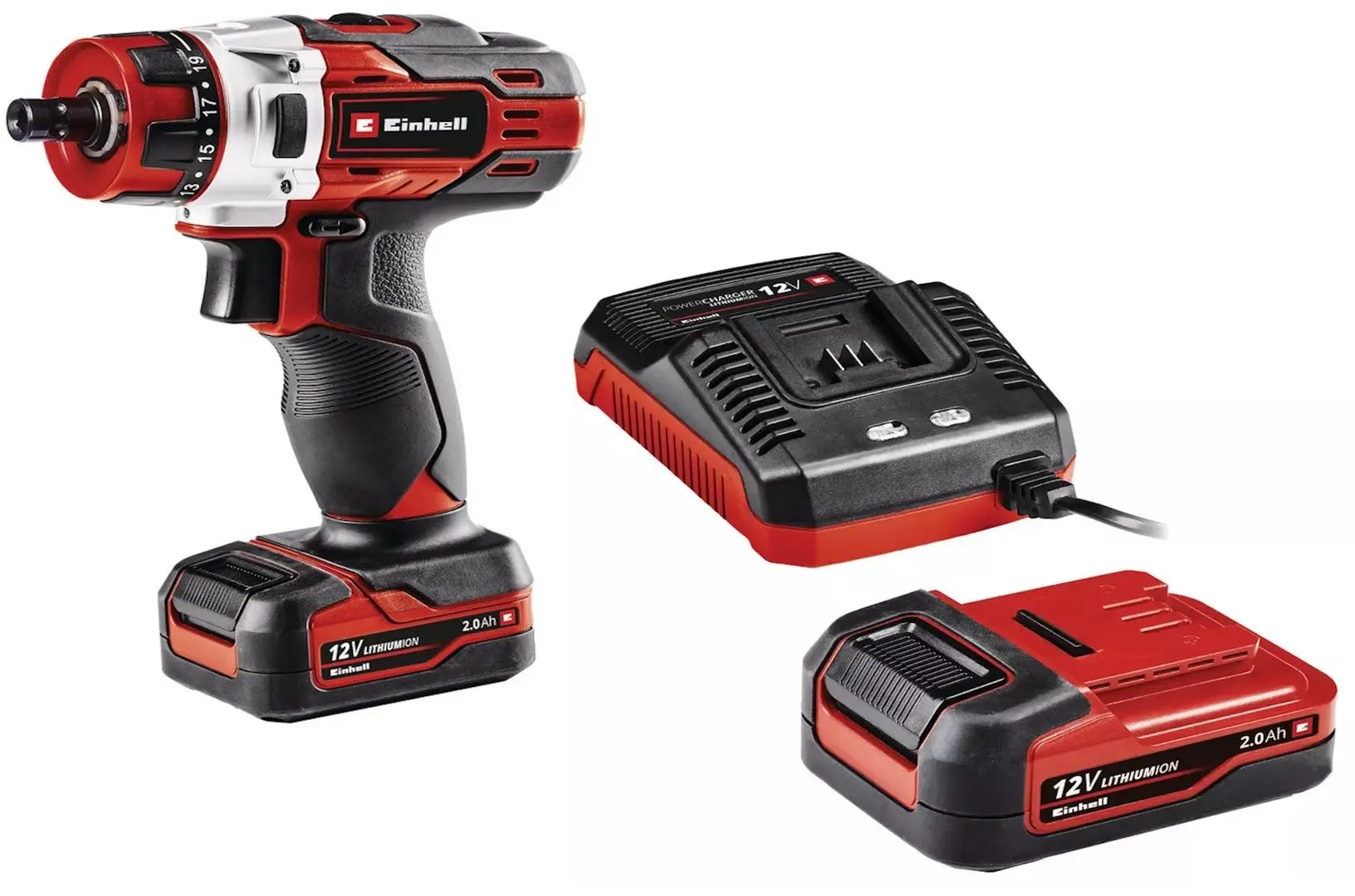 Masina de gaurit si insurubat cu acumulator Einhell TE-CD 12/1 X-Li + 1x2.0Ah 4513592