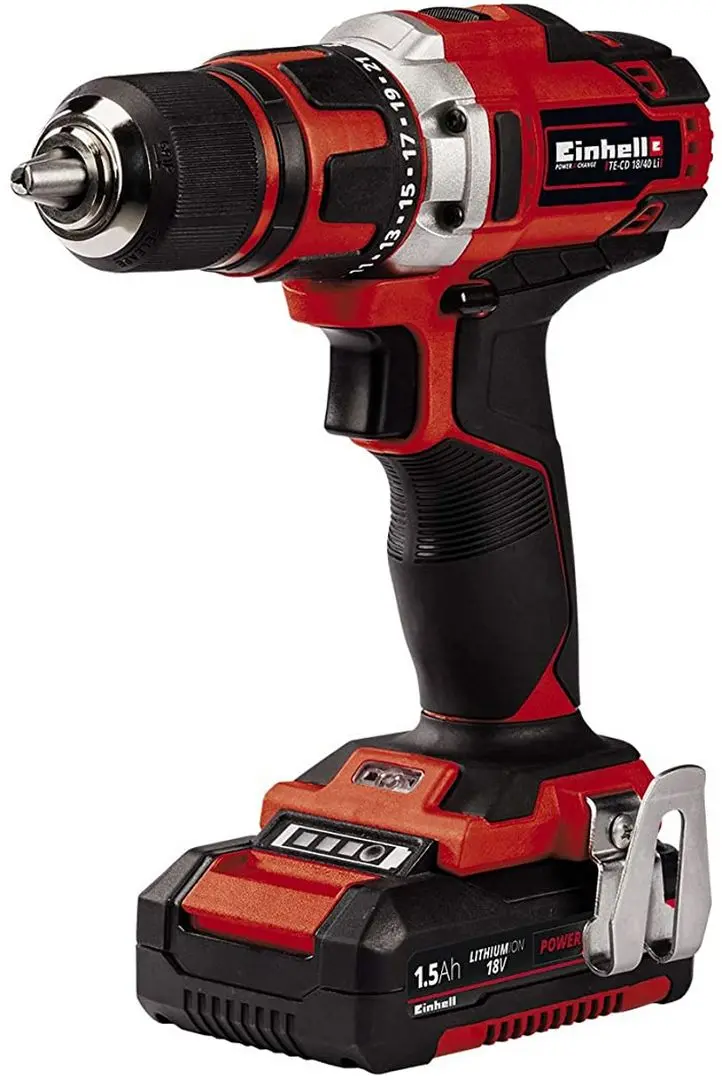Masina de gaurit si insurubat cu acumulator Einhell TE-CD 18/40 Li 2x1.5Ah