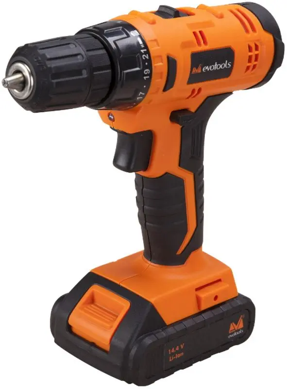 Аккумуляторная дрель-шуруповерт Evotools Epto CD 680000 2x1.5Ah Set - 2