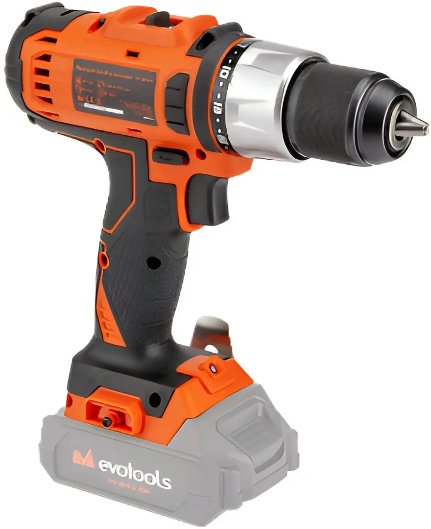 Аккумуляторная дрель-шуруповерт Evotools MAX 20V One Epto (Orange/Black)