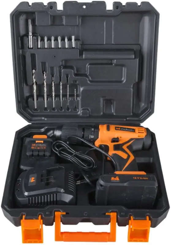 Masina de gaurit si insurubat cu impact si acumulator Evotools Epto CD 676028 2x1.5Ah Set - 3