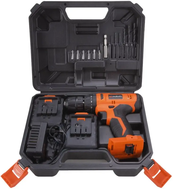 Masina de gaurit si insurubat cu impact si acumulator Evotools Epto CD 680001 2x1.5Ah Set - 3