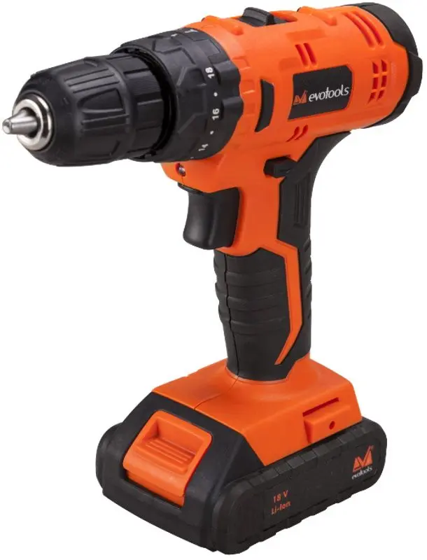 Masina de gaurit si insurubat cu impact si acumulator Evotools Epto CD 680001 2x1.5Ah Set