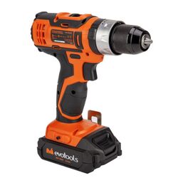 Masina de gaurit si insurubat cu impact si acumulator Evotools Max 20V Power 682607 2x2.0Ah