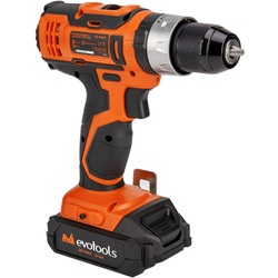 Аккумуляторная ударная дрель-шуруповерт Evotools MAX 20V Power (Orange/Black) Thumb