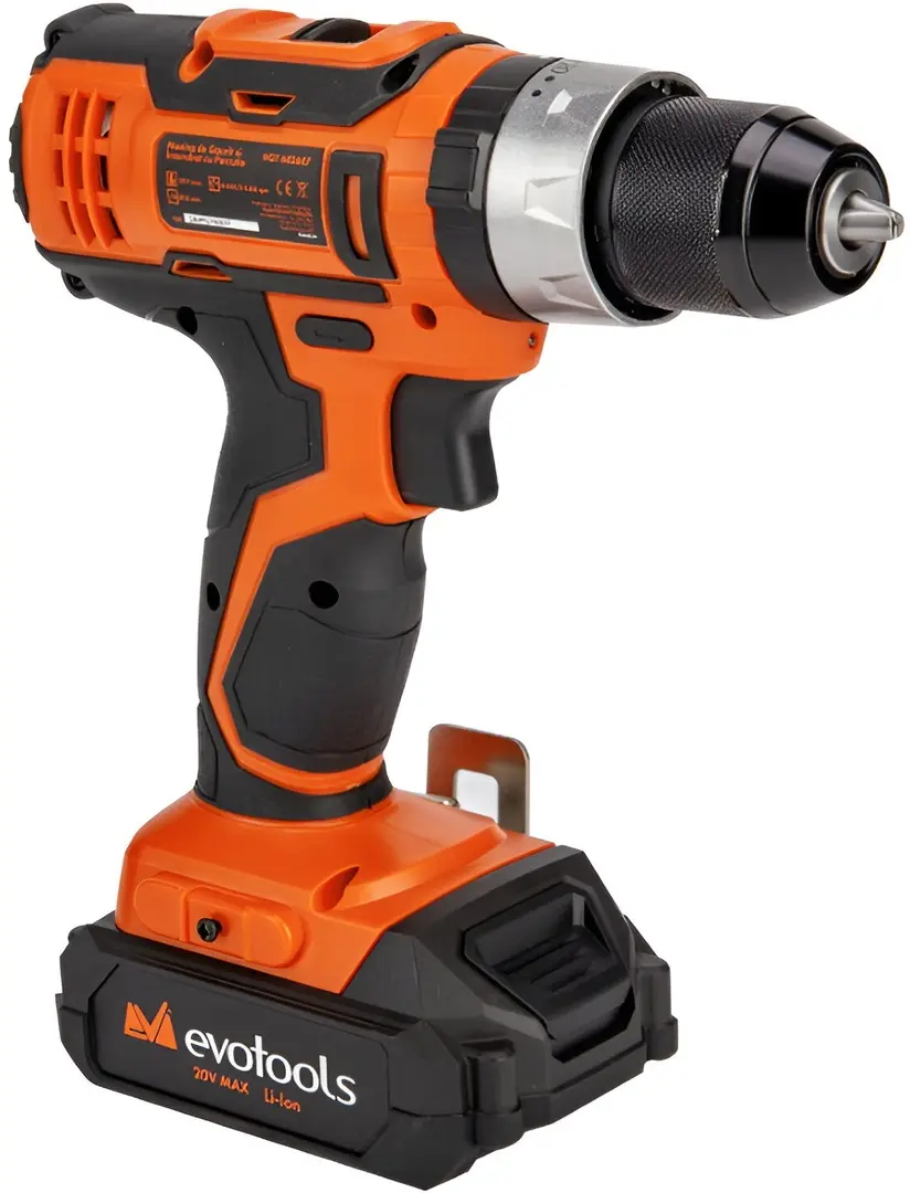 Аккумуляторная ударная дрель-шуруповерт Evotools MAX 20V Power (Orange/Black)