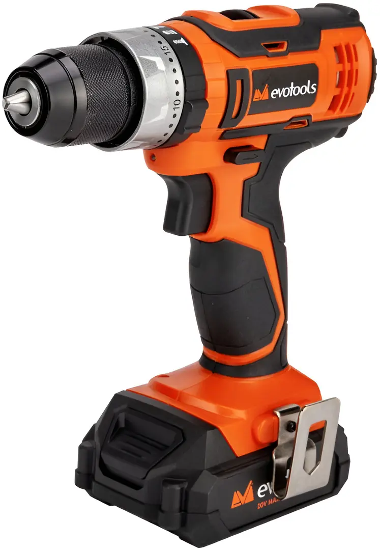 Аккумуляторная ударная дрель-шуруповерт Evotools MAX 20V Power (Orange/Black)