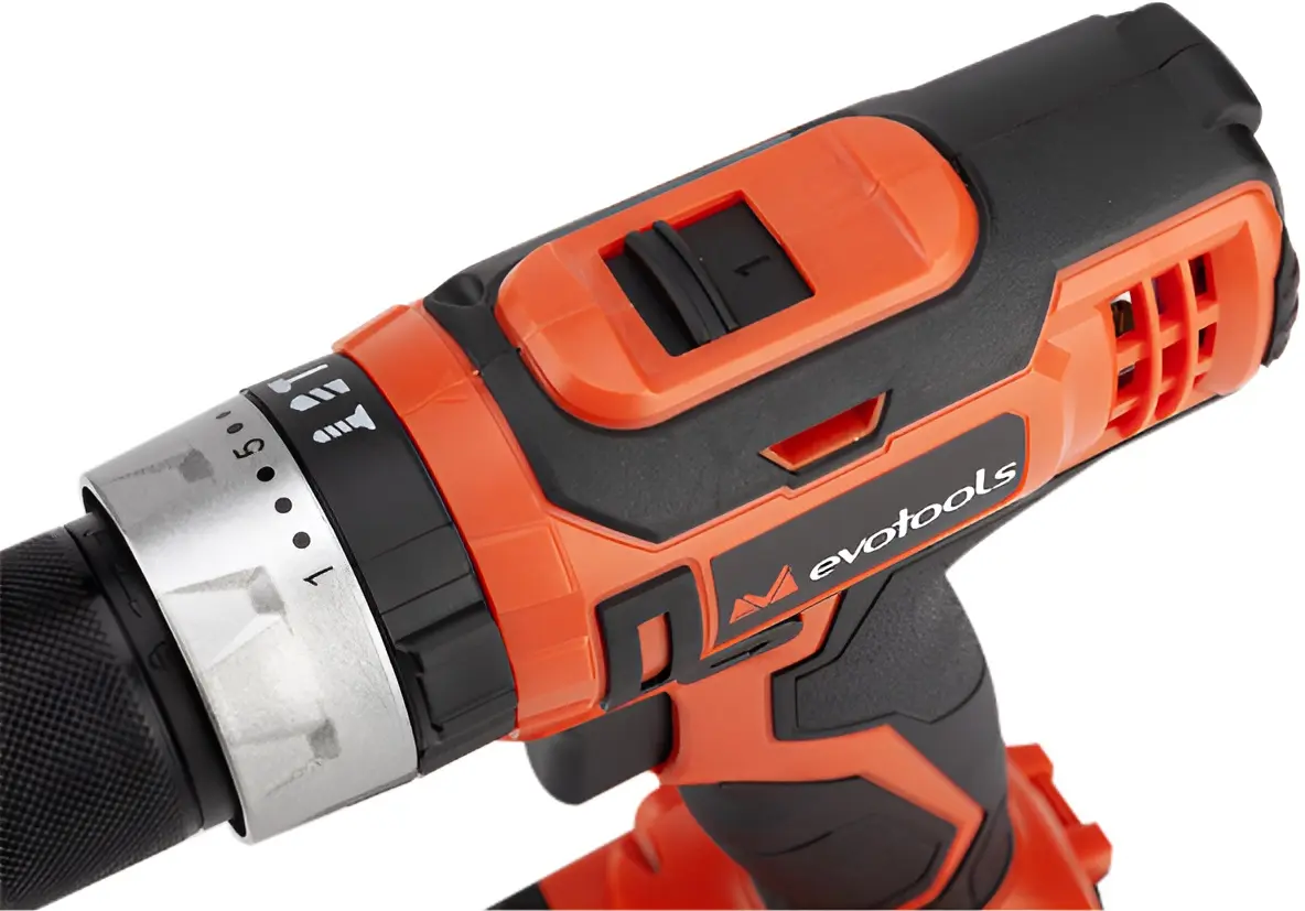Аккумуляторная ударная дрель-шуруповерт Evotools MAX 20V Power (Orange/Black)