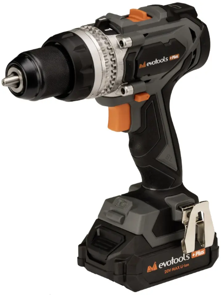 Masina de gaurit si insurubat cu percutie pe acumulator Evotools Plus 682609 - 3