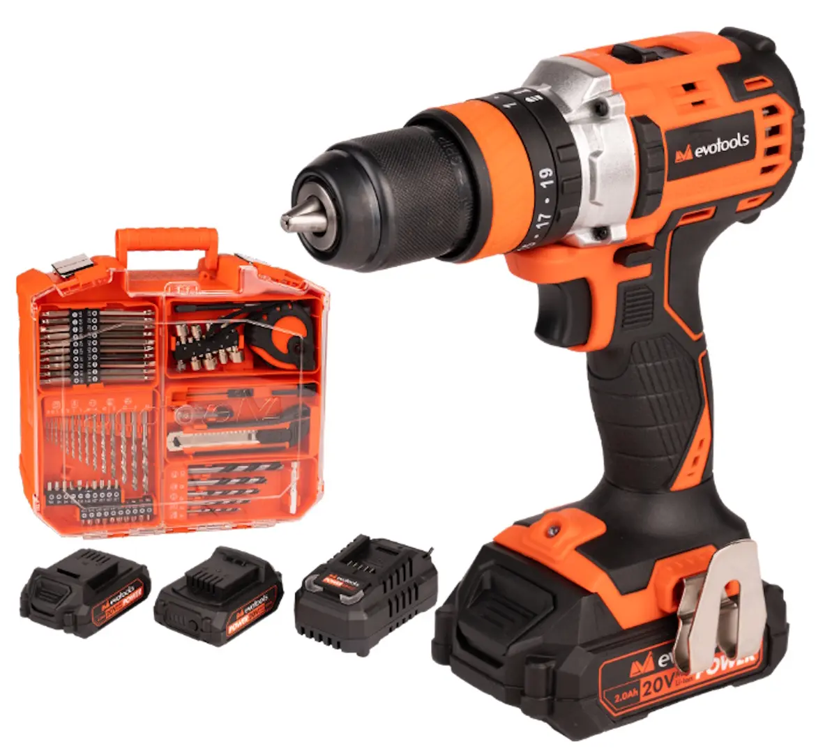 Masina de gaurit si insurubat cu acumulator EvoTools Standard 683867