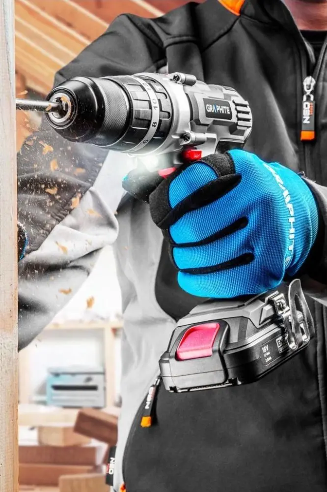 Дрель-шуруповерт аккумуляторная Graphite 58G010