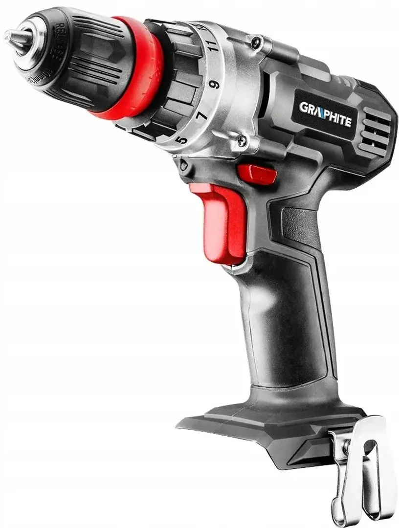 Дрель-шуруповерт + набор инструментов Graphite 58G022-PS15