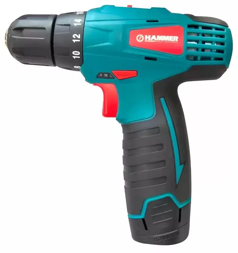 Masina de gaurit si insurubat cu acumulator Hammer MPN-SBE12 2x1.5Ah