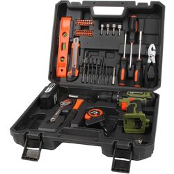 Masina de gaurit si insurubat cu acumulator Heinner VTE003 Set Thumb