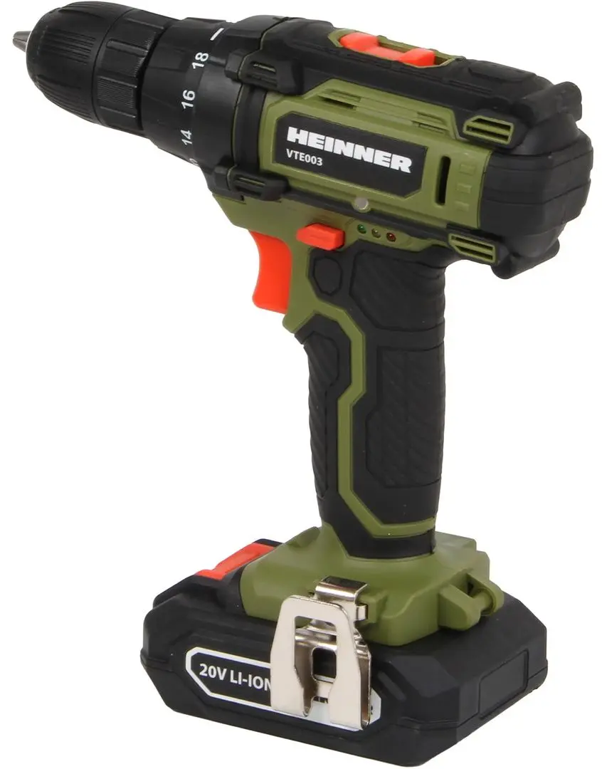 Masina de gaurit si insurubat cu acumulator Heinner VTE003 Set