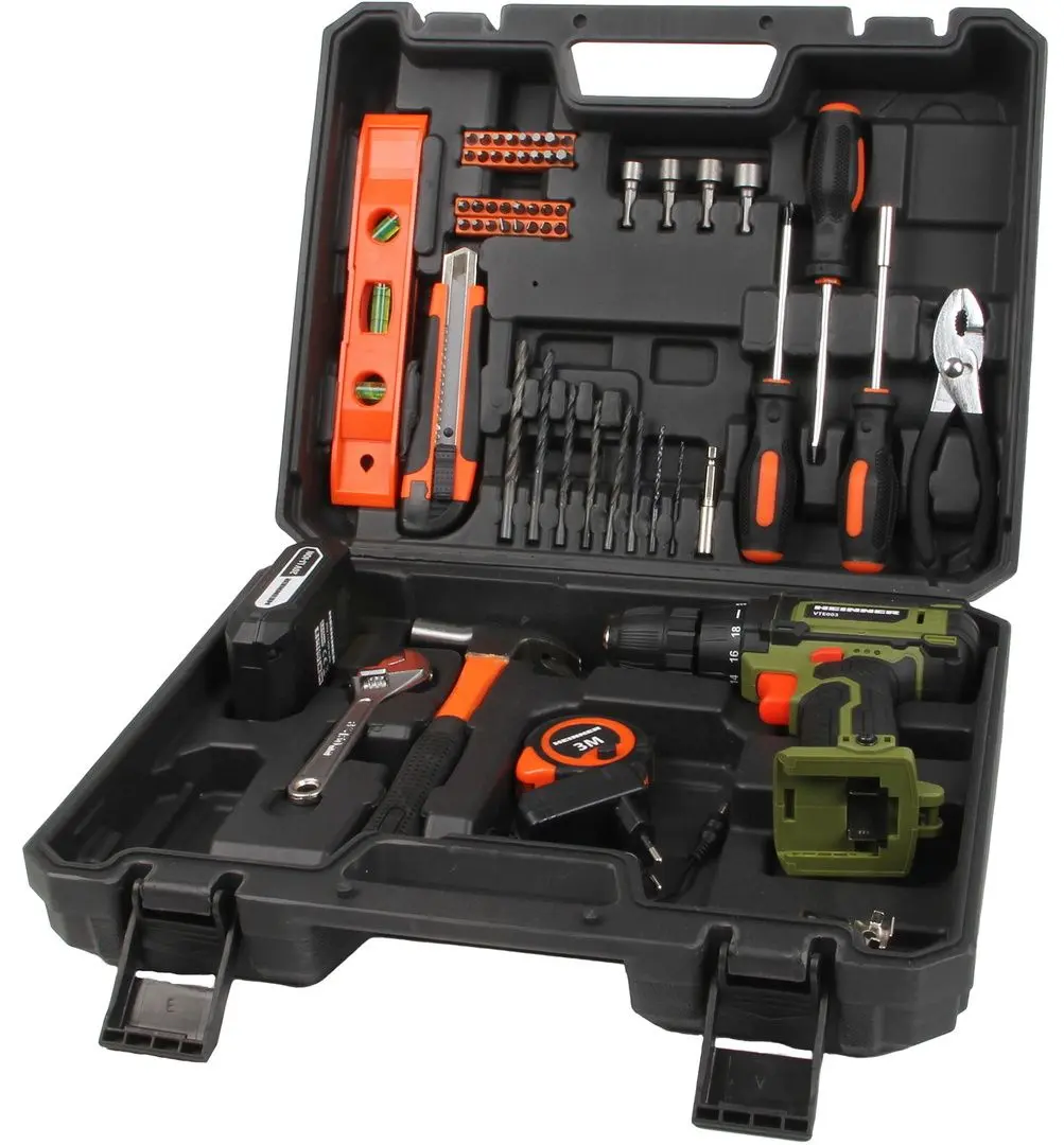 Masina de gaurit si insurubat cu acumulator Heinner VTE003 Set