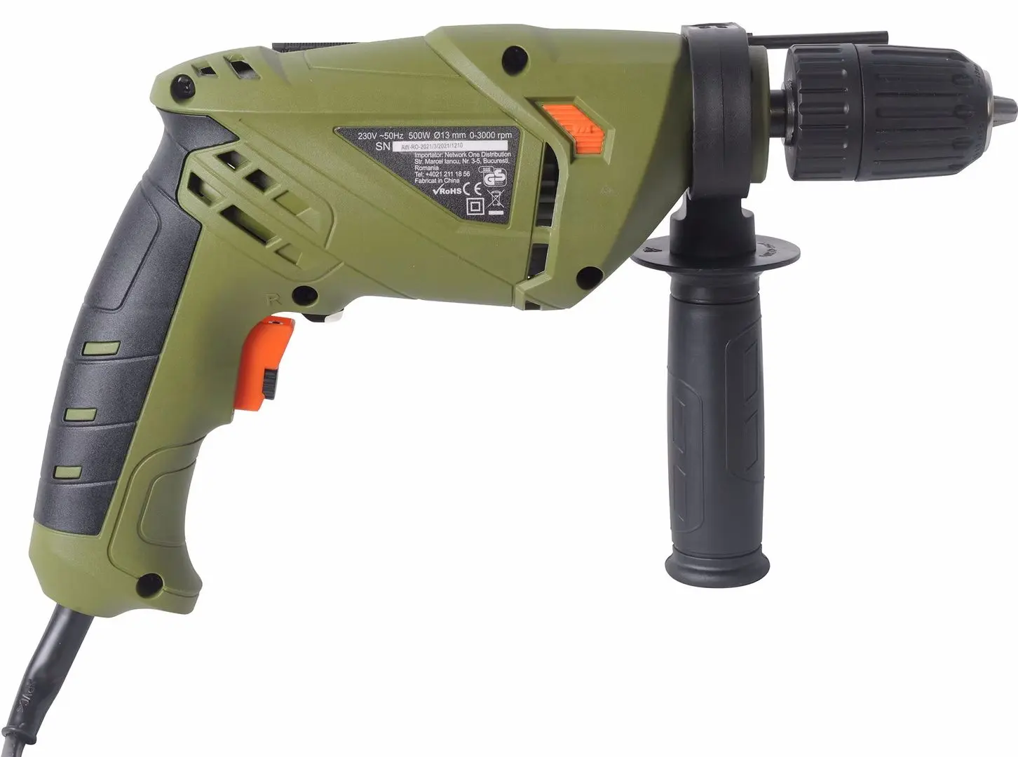 Masina de gaurit cu percutie Heinner AMGP020