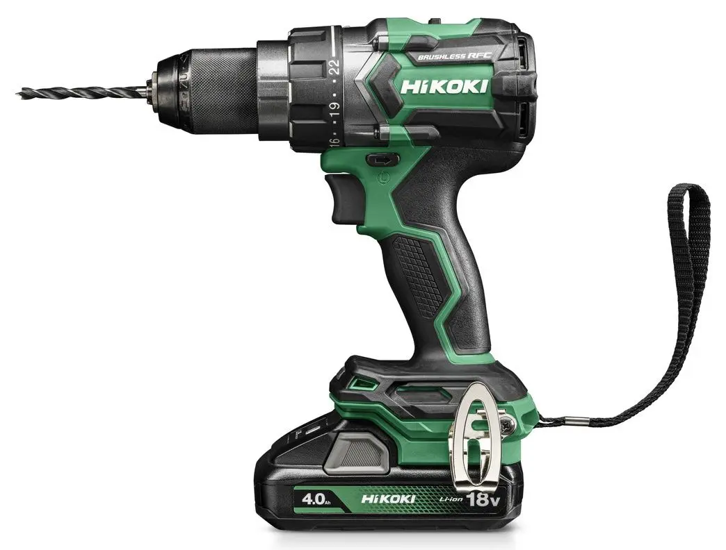 Masina de gaurit si insurubat cu acumulator Hikoki DS18DCWHZ 2x4Ah + HSC2