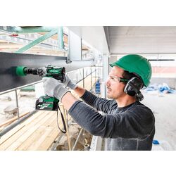 Masina de gaurit si insurubat cu acumulator Hikoki DS18DCWHZ 2x4Ah + HSC2 Thumb