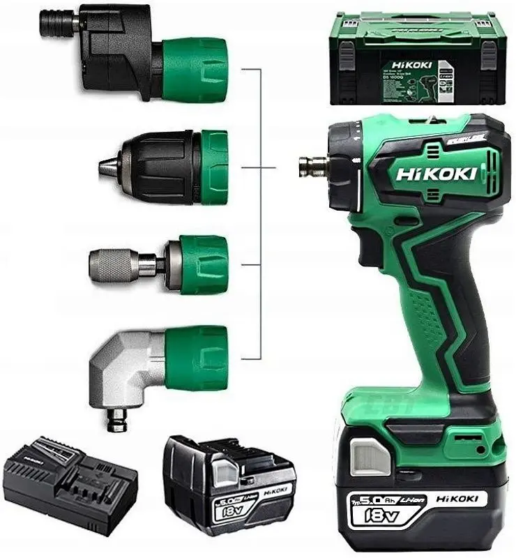 Аккумуляторная дрель-шуруповерт Hikoki DS18DDQWSZ
