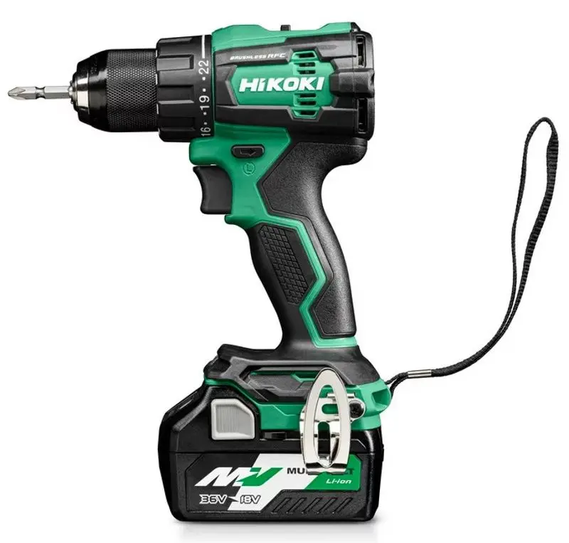 Masina de gaurit si insurubat cu acumulator Hikoki DS18DEWHZ 2x4Ah + HSC2