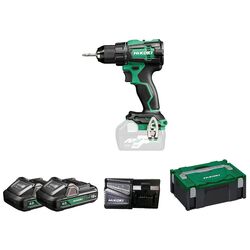 Masina de gaurit si insurubat cu acumulator Hikoki DS18DEWHZ 2x4Ah + HSC2 Thumb