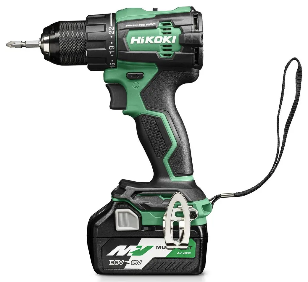 Аккумуляторная дрель-шуруповерт Hikoki DS18DEWRZ 2x5Ah