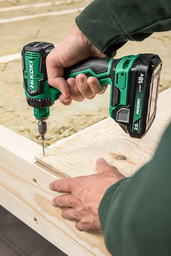 Аккумуляторная дрель-шуруповерт Hikoki DS18DEWRZ 2x5Ah