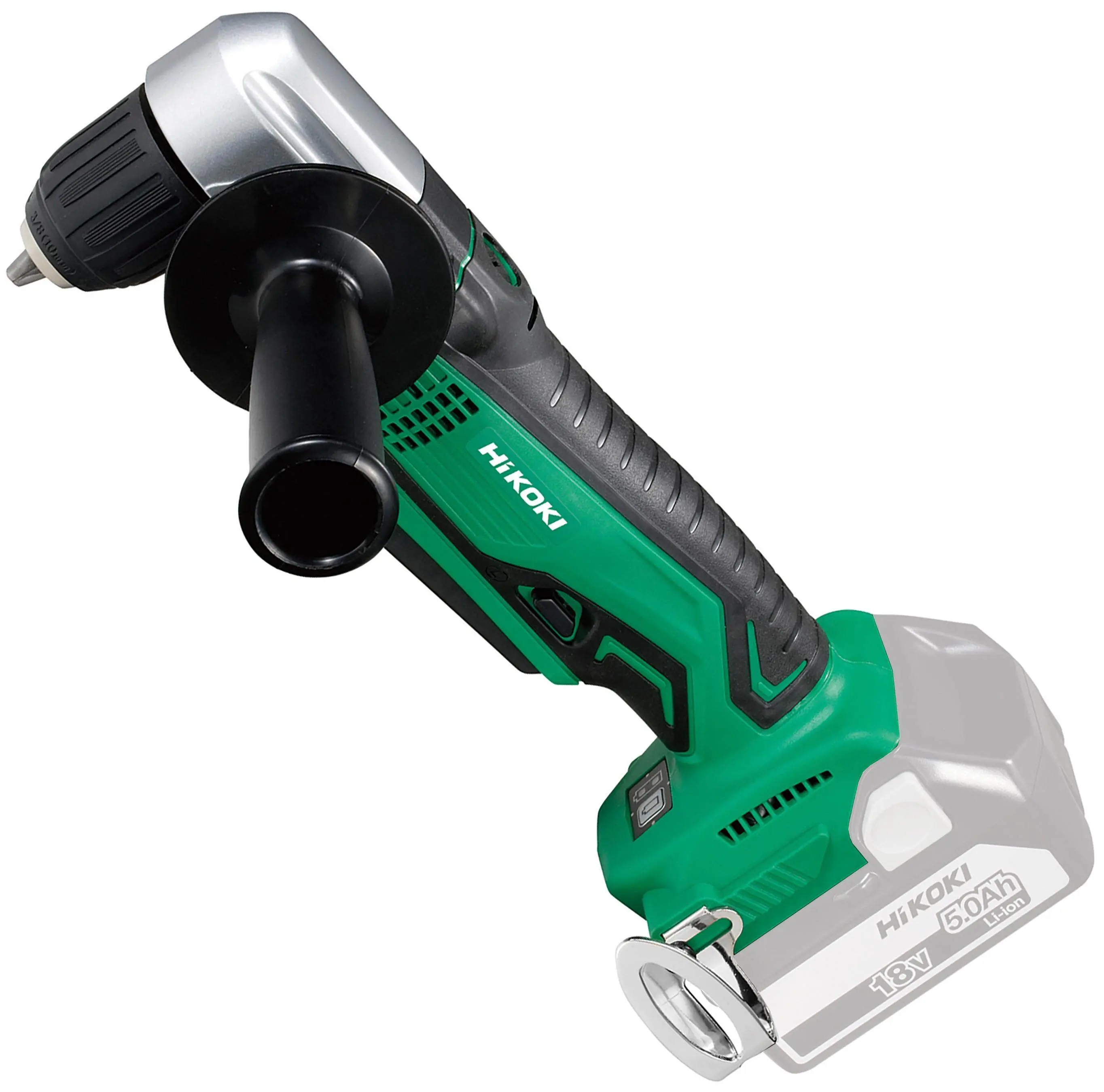 Аккумуляторная угловая дрель Hikoki DN18DSLT4Z