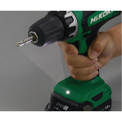 Дрель-шуруповерт аккумуляторная Hikoki DV18DFWCZ Thumb