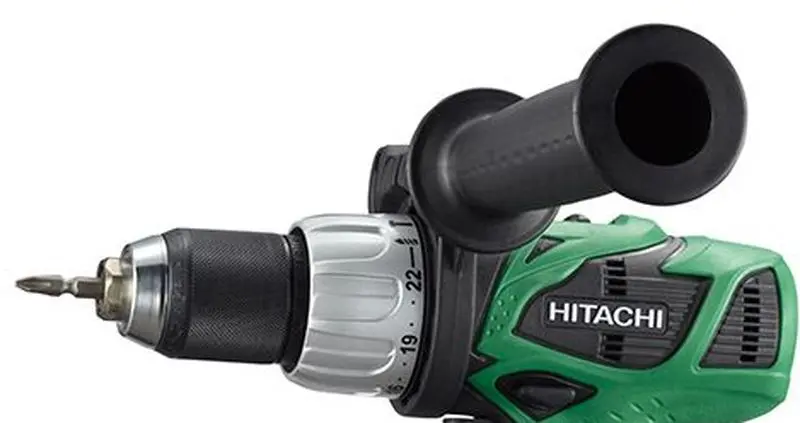 Masina de gaurit si insurubat cu acumulator Hitachi DV14DBL-RJ Set