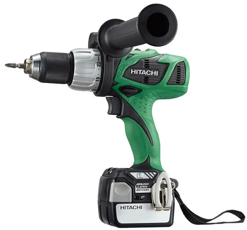 Masina de gaurit si insurubat cu acumulator Hitachi DV14DBL-RJ Set