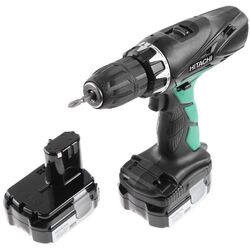 Masina de gaurit si insurubat cu acumulator Hitachi DV14DCL2-RC Set Thumb