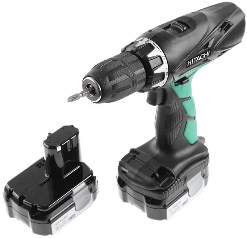 Masina de gaurit si insurubat cu acumulator Hitachi DV14DCL2-RC Set