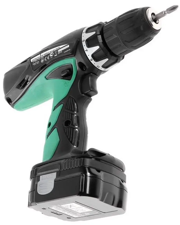 Masina de gaurit si insurubat cu acumulator Hitachi DV14DCL2-RC Set