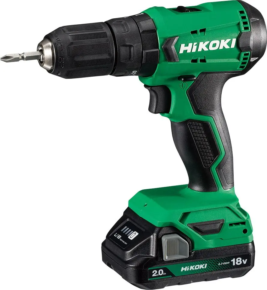 Аккумуляторная ударная дрель-шуруповерт Hikoki DV18DAWCZ 2x2Ah