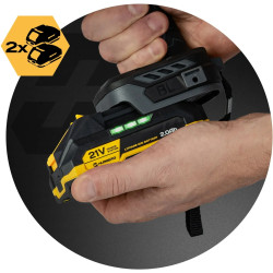 Аккумуляторная ударная дрель-шуруповерт Humberg HM-432 543200 (Yellow/Black) Thumb