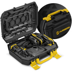 Аккумуляторная ударная дрель-шуруповерт Humberg HM-432 543200 (Yellow/Black) Thumb