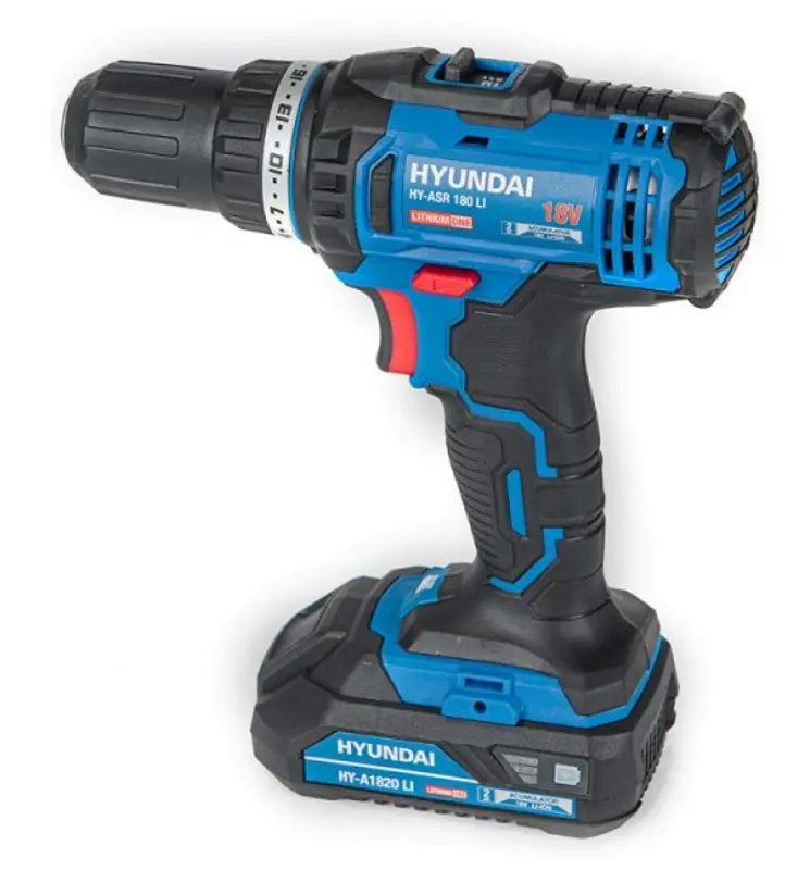 Аккумуляторная дрель-шуруповерт Hyundai HY-ASR 180 LI