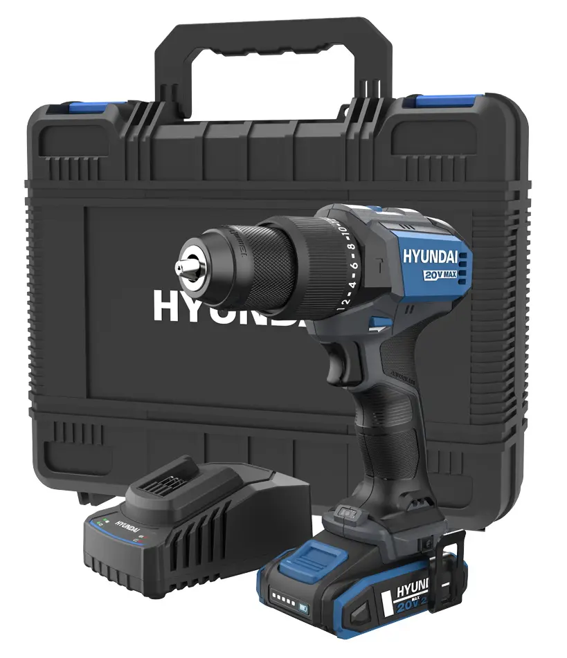 Аккумуляторная ударная дрель-шуруповерт Hyundai HD20X-60TT