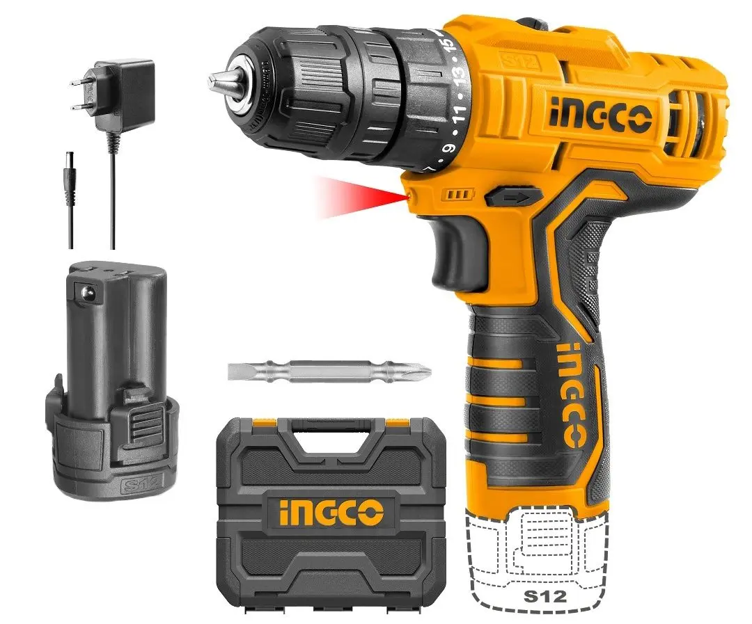Masina de gaurit si insurubat cu acumulator Ingco CDLI12208