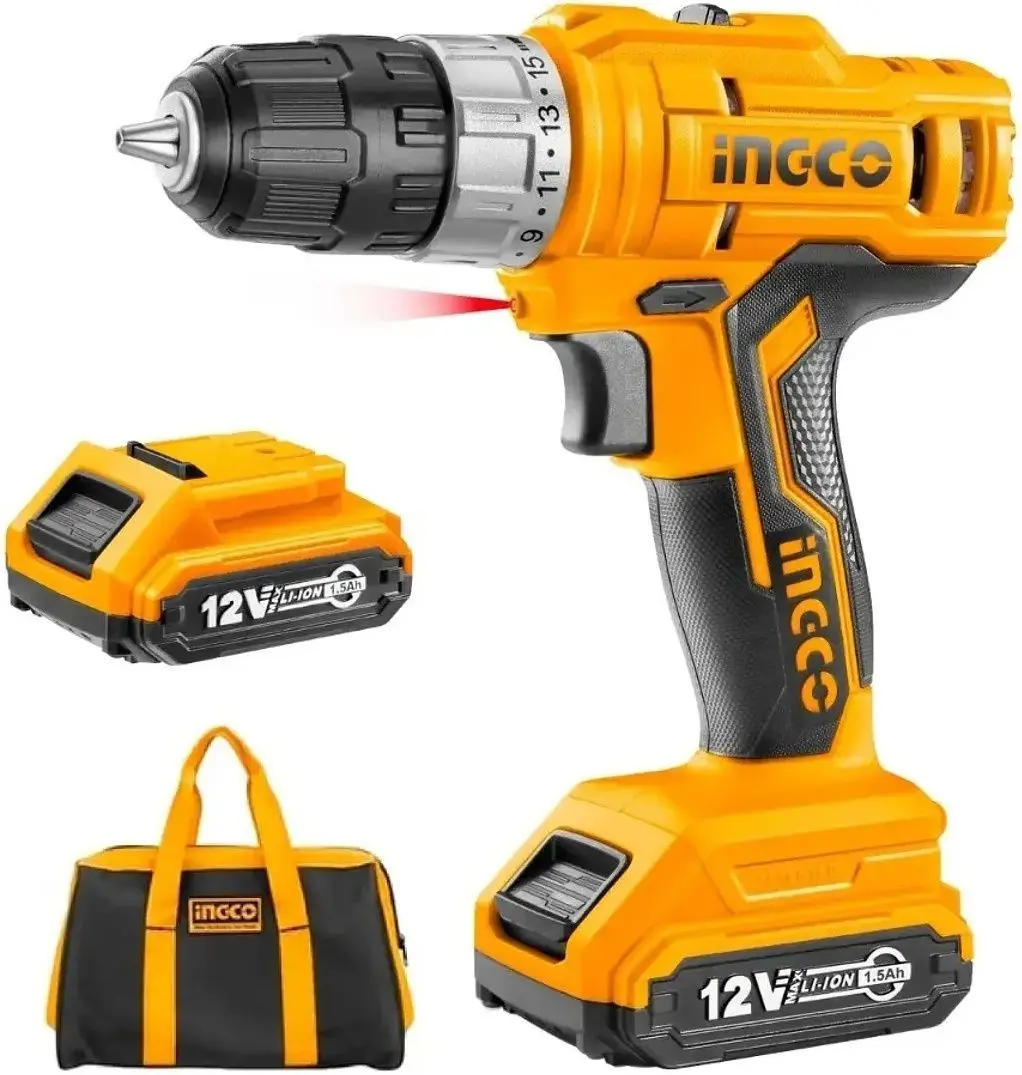 Masina de gaurit si insurubat cu acumulator Ingco CDLI1222