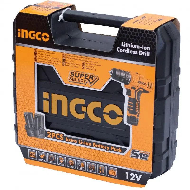 Masina de gaurit si insurubat cu acumulator Ingco CDLI12325 - 3