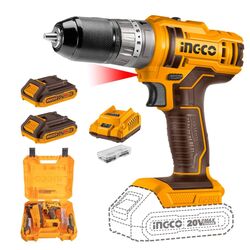 Masina de gaurit si insurubat cu impact si acumulator Ingco CIDLI20508