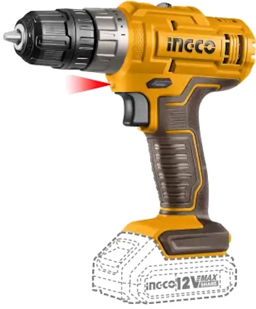 Дрель-шуруповерт аккумуляторная Ingco Industrial CDLI1228 12V 1.5 Ah