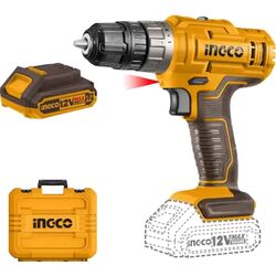 Дрель-шуруповерт аккумуляторная Ingco Industrial CDLI1228 12V 1.5 Ah