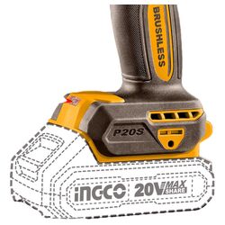 Дрель-шуруповерт аккумуляторная Ingco Industrial CDLI206021 Thumb