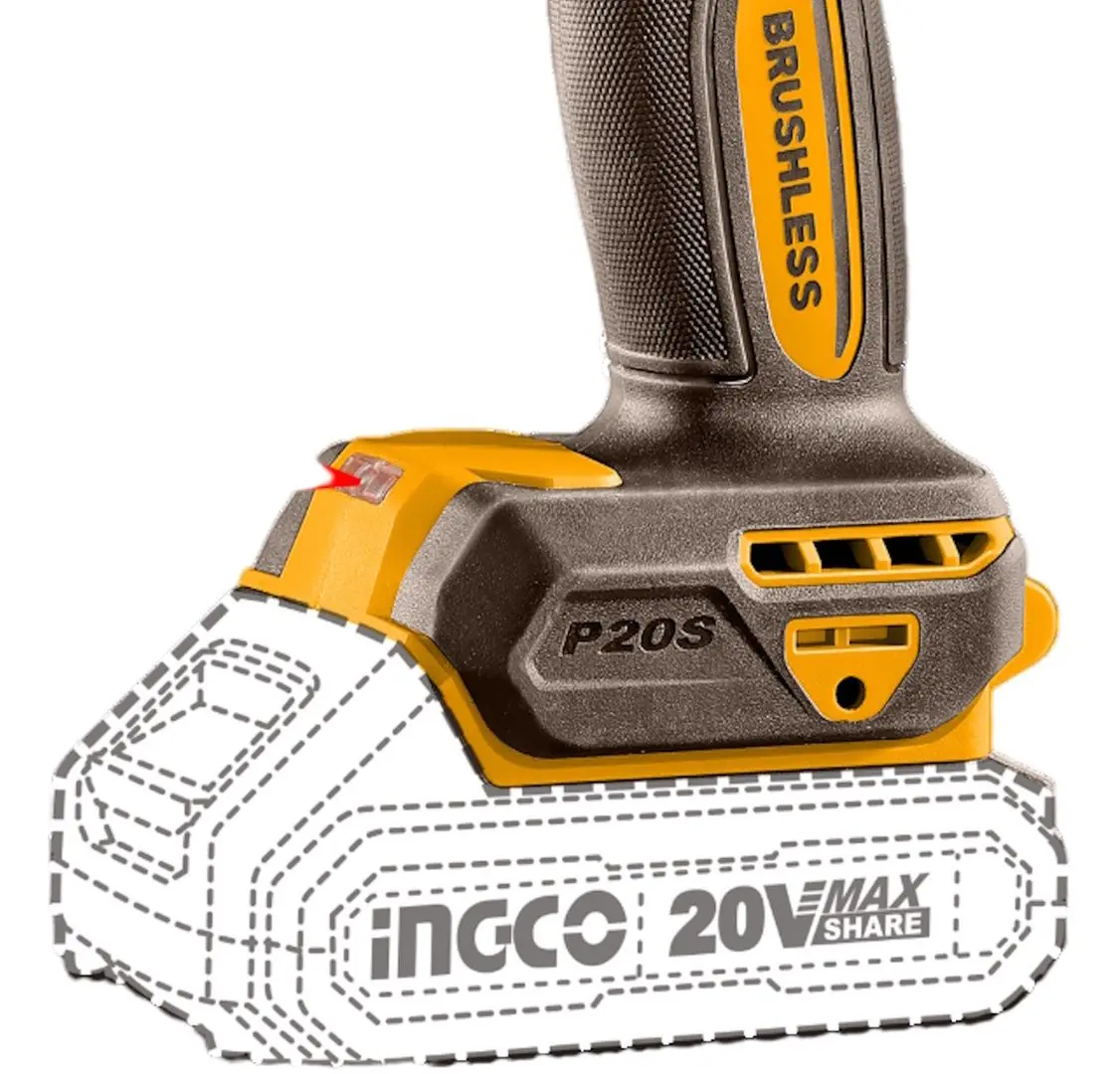 Дрель-шуруповерт аккумуляторная Ingco Industrial CDLI206021